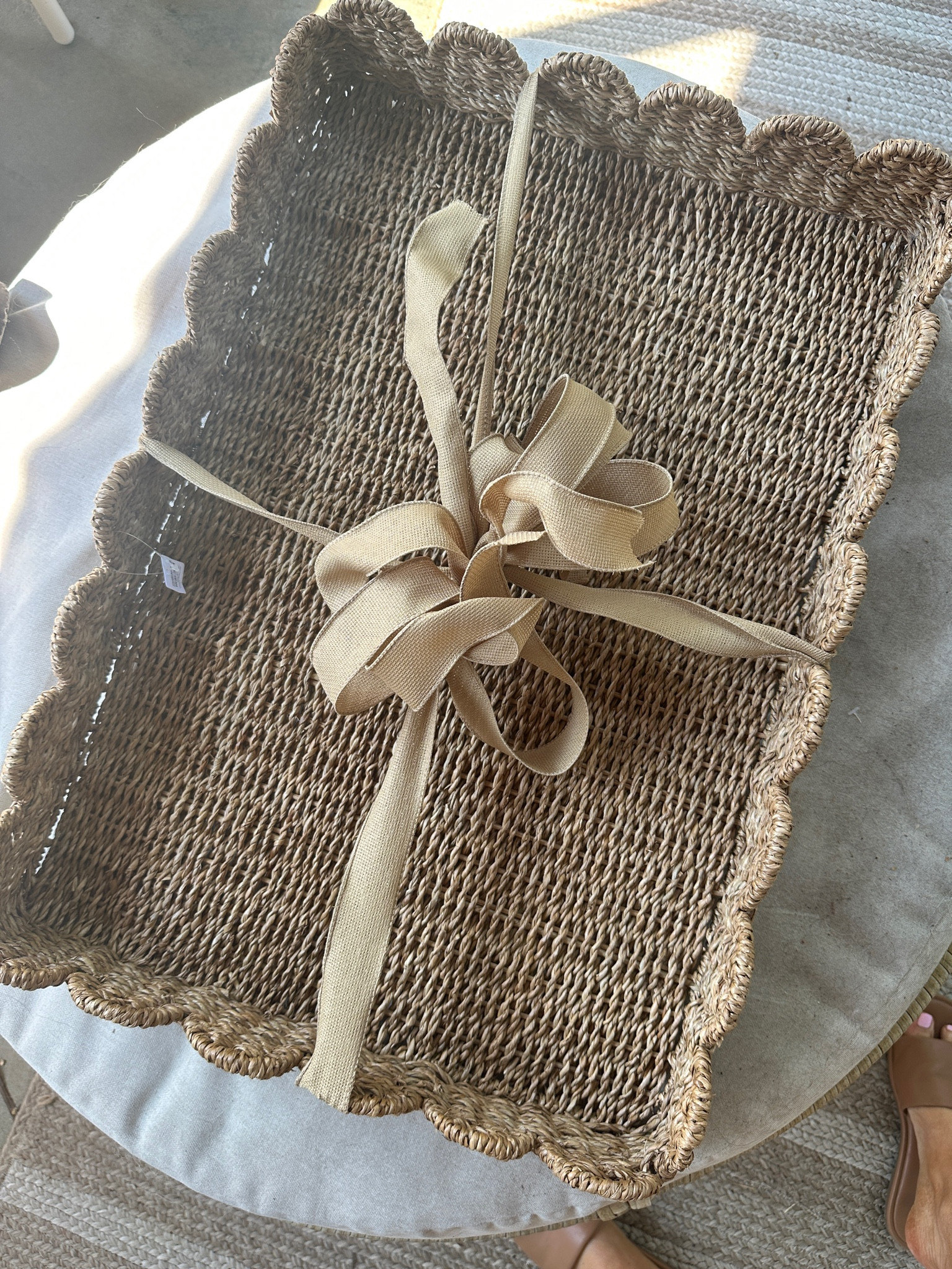 Bridal shower gift 😍

Loving this scalloped serving tray! It’s giving off Serena & Lily vibes!

Wedding gift. Shower gift. Bride to be. Bridal shower gift. Engagement gift. House warming gift. Decorate tray. 

#LTKHome #LTKWedding