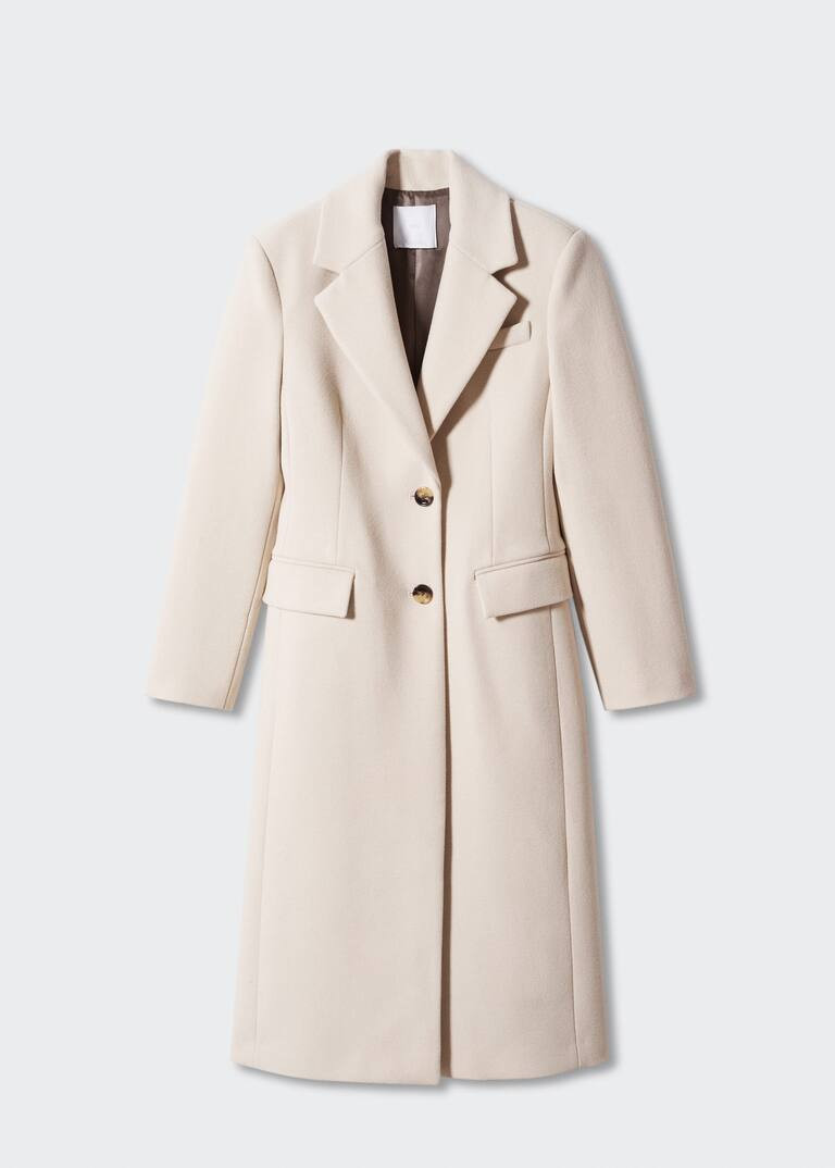 Wool overcoat -  Woman | Mango Canada | Mango Canada