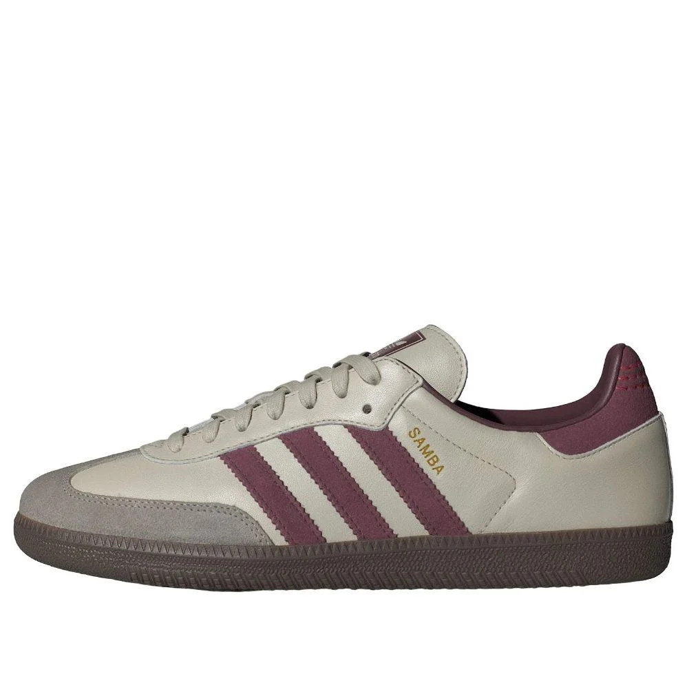 adidas Samba OG 'Putty Grey Maroon' ID1482 | KICKS CREW