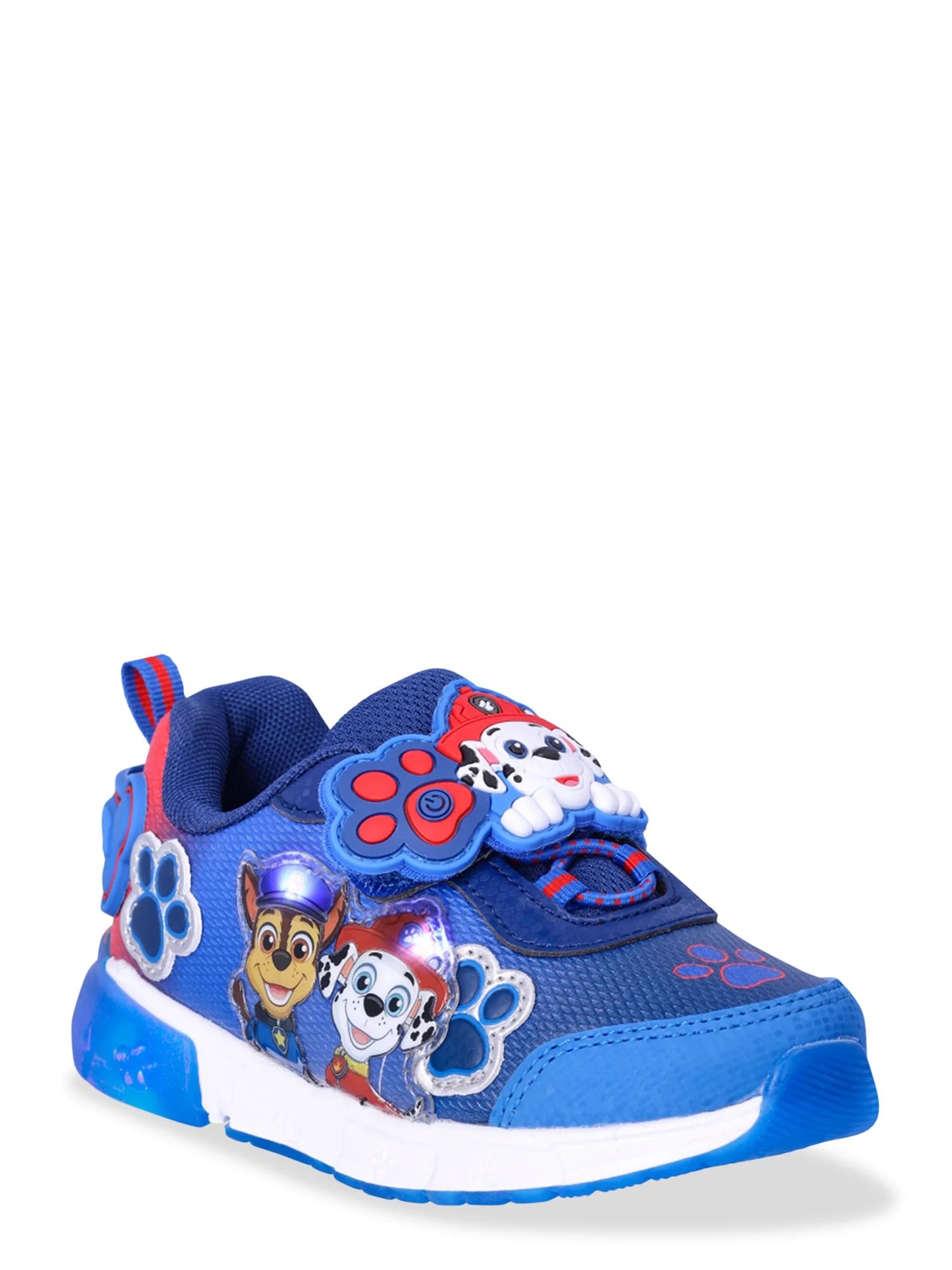 Paw Patrol Toddler Boys Light-Up Athletic Sneakers, Sizes 5-12 | Walmart (US)