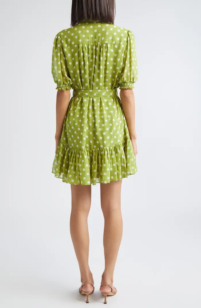 Camille Polka Dot Minidress | Nordstrom