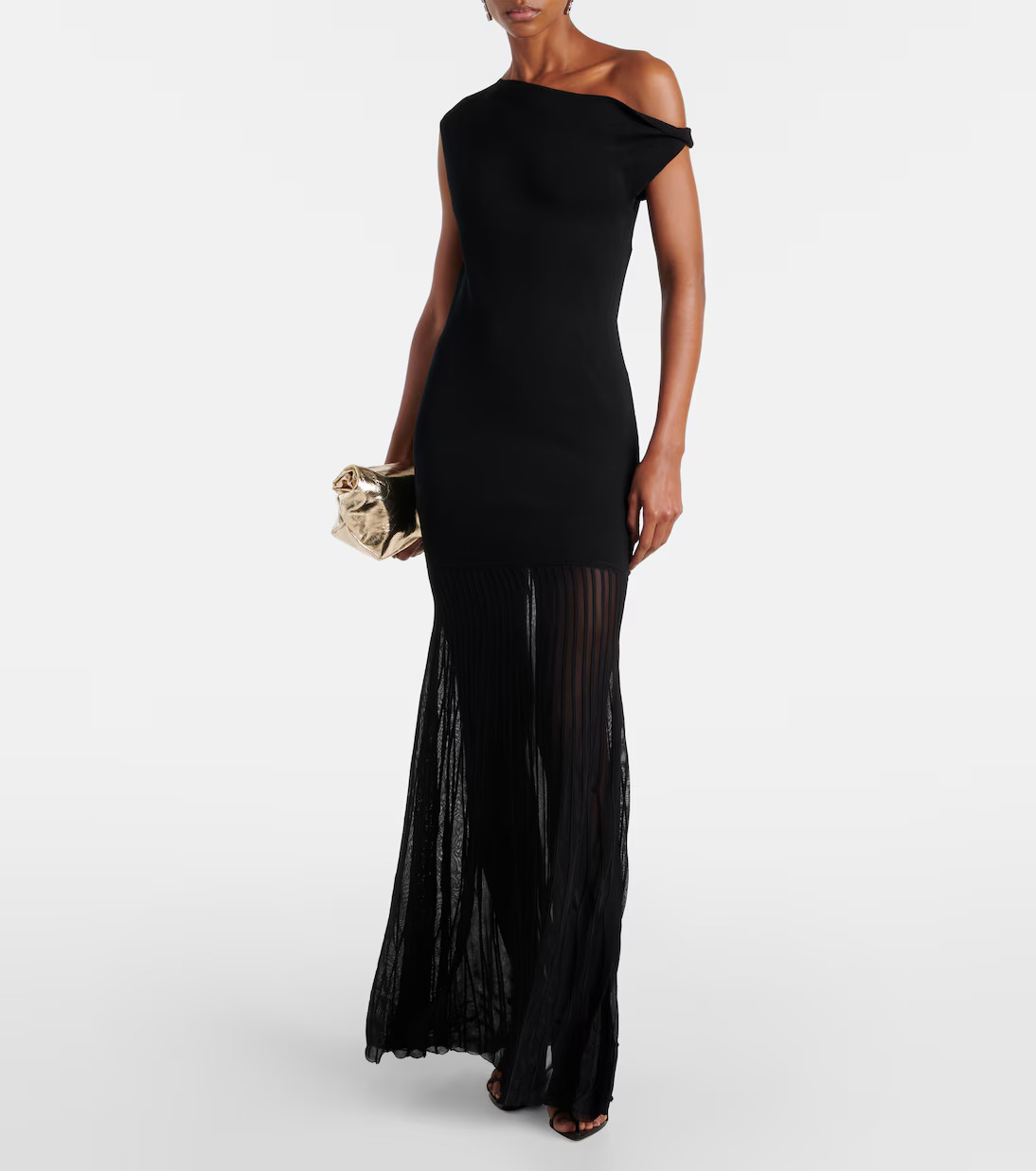 Indigo Twist one-shoulder maxi dress | Mytheresa (US/CA)