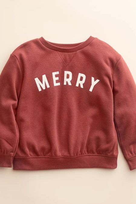 The perfect holiday sweatshirt! 

#LTKbaby #LTKSeasonal #LTKfit