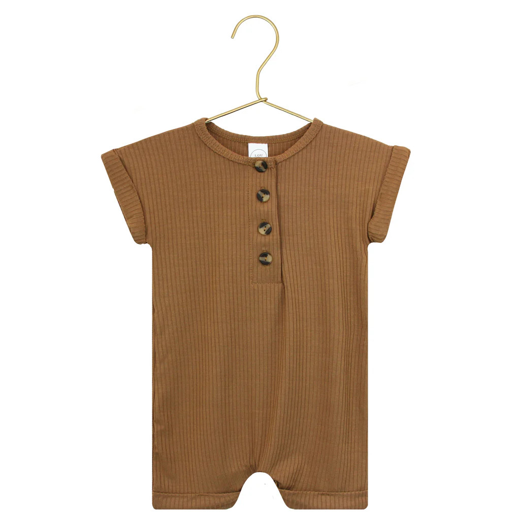 Chandler Ribbed Romper | Lou Lou & Company