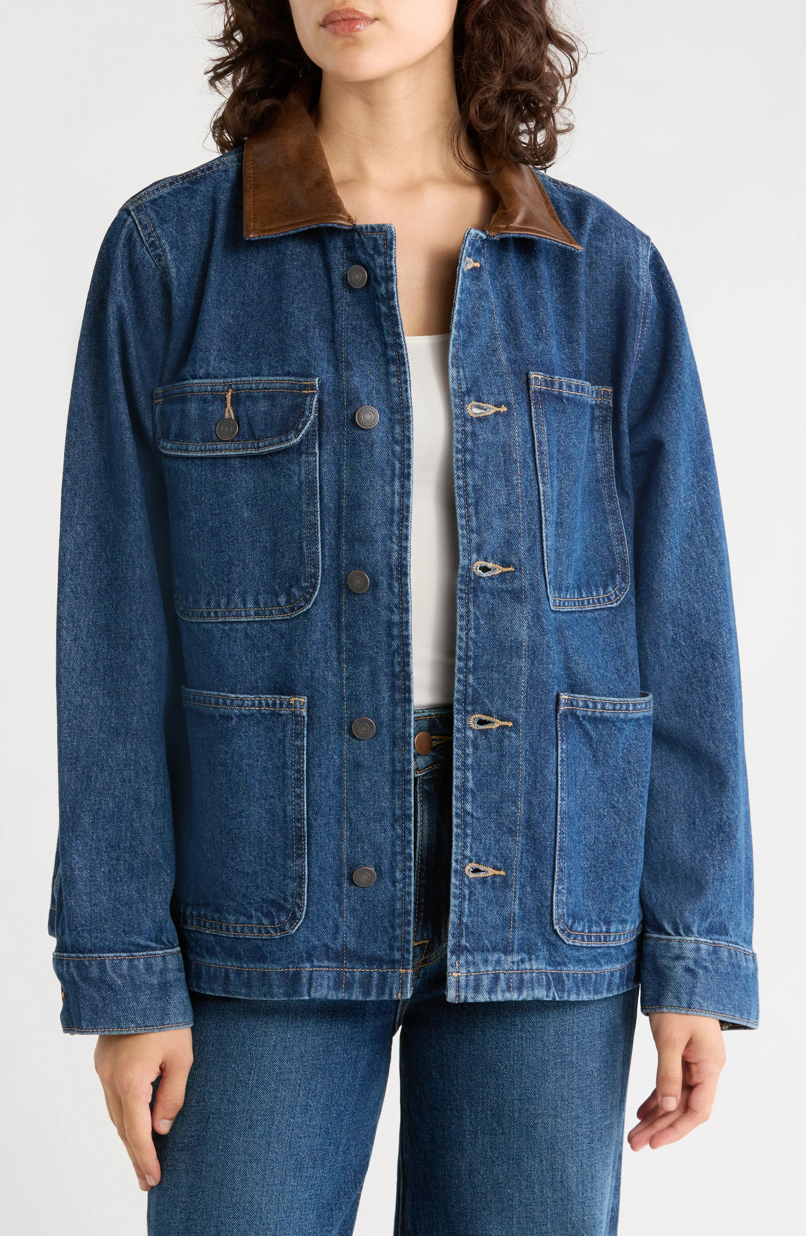 Lucky Brand Denim Field Jacket (Women) | Nordstromrack | Nordstrom Rack
