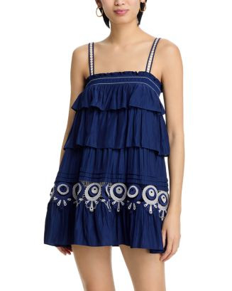 Ramy Brook Anahi Tiered Mini Dress  | Bloomingdale's Women | Bloomingdale's (US)