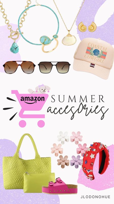 Shopping all these cute summer accessories on Amazon! Loving everything coastal and seashell right now!!

#LTKSummerSales #LTKFindsUnder50 #LTKSeasonal