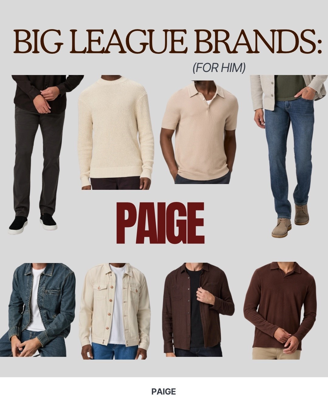 Jeans/Pants with stretch? Yeah I’m in. @paige was/is a go to for comfort and style. Jeans come in every color you can think of, and their shirts/jackets are top notch. 
#paige


#LTKSaleAlert #LTKGiftGuide #LTKMens