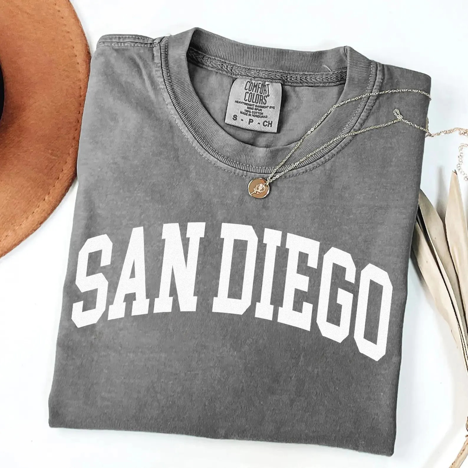 Comfort Colors San Diego T-shirt: Retro California Graphic Tee - Etsy | Etsy (US)