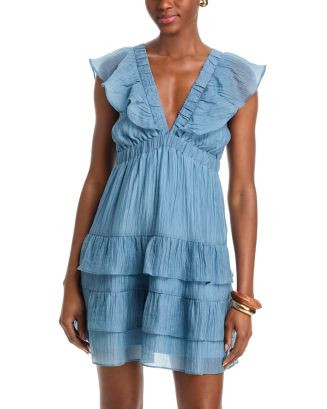 Ruffle Mini Dress - Exclusive | Bloomingdale's (US)