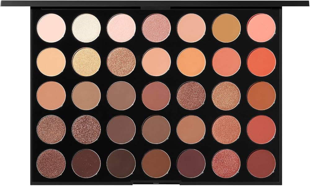 Morphe 35O Makeup Palette - Supernatural Glow Artistry Palette with Matte & Shimmer Neutral Shade... | Amazon (US)