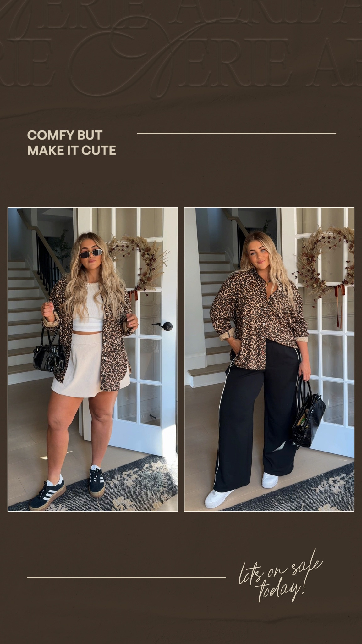 Recent Aerie Fits✨ I’m in a large in the tops and XL in bottoms #aerie #leopard #comfy 

#LTKMidsize #LTKHoliday #LTKSaleAlert