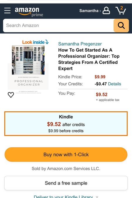 Sooooo excited to share my book is now available on Amazon! It’s a kindle ebook 🎉🎉 If you or someone you know has dreams of being a professional organizer, I wrote the book with some of my top strategies! 

#LTKGiftGuide
