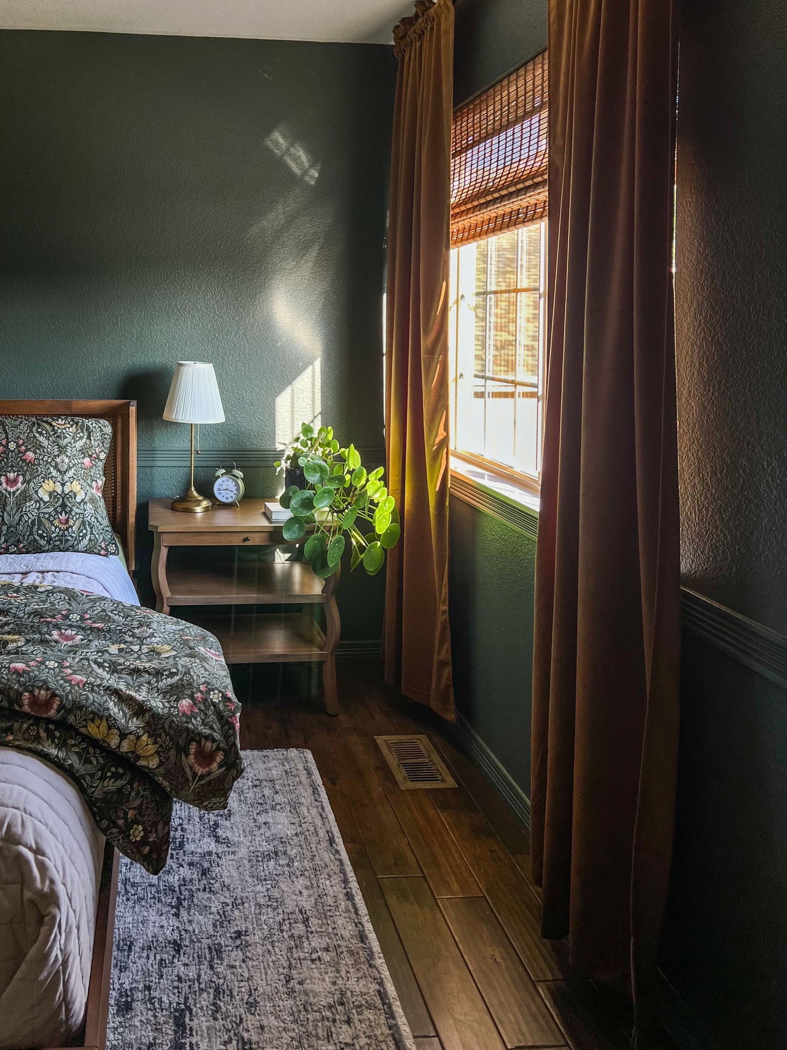 Moody and dark bedroom. Amazon home decor  

#LTKhome #LTKfindsunder100 #LTKstyletip