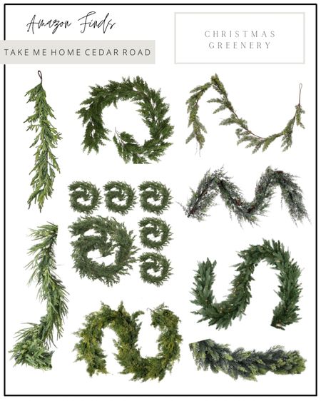 AMAZON CHRISTMAS FINDS - Holiday garland

Christmas greenery, Christmas garland, cedar garland, pine garland, Christmas decor, home decor, mantle decor, fireplace decor, living room, staircase garland, amazon, amazon home, amazon finds 

#LTKSeasonal #LTKfindsunder100 #LTKhome