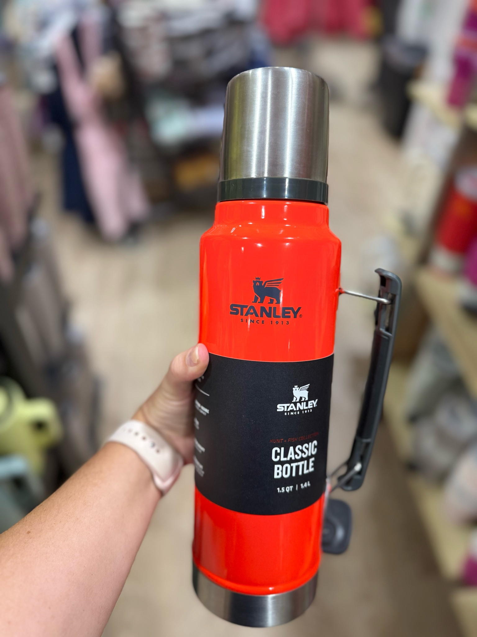 This is my generation’s version of a Stanley🤣
I used to buy my dad green Stanley’s for holidays. Even this model had come a long way🤣

#LTKOver40 #LTKHome #LTKTravel