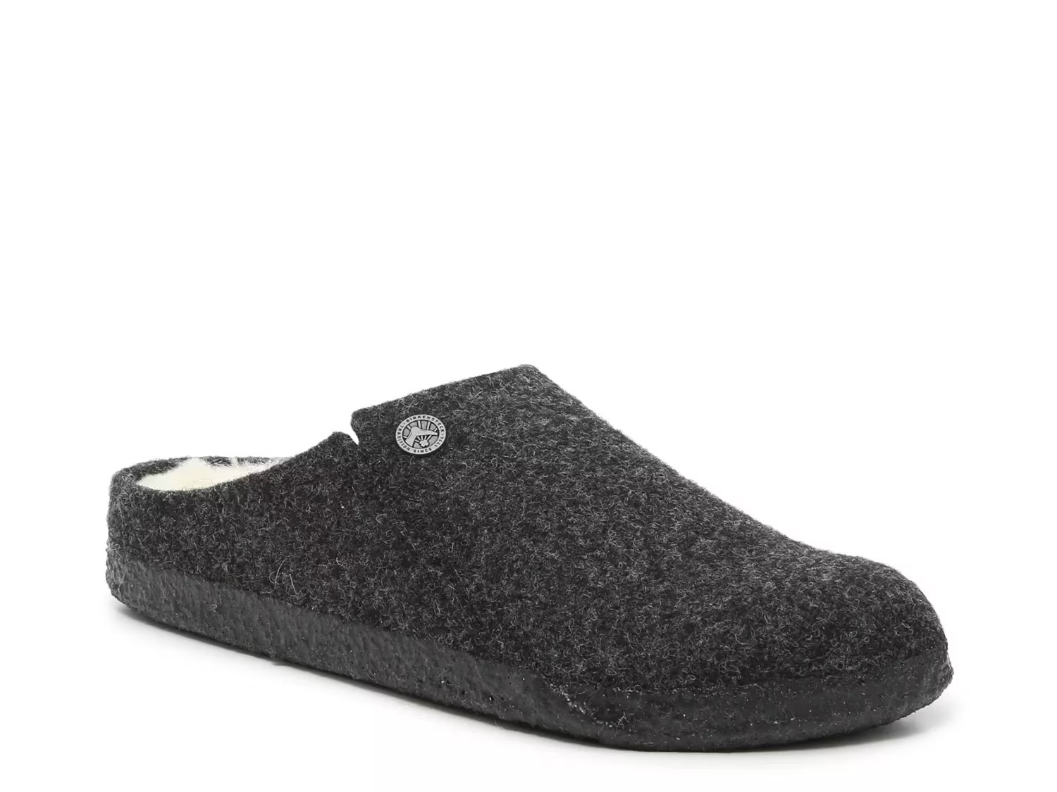Birkenstock Zermatt Slipper | Women's | Charcoal Grey | Size EU 41 / US Womens 10-10.5 / Mens 8-8.5 | Slippers | Scuff | DSW