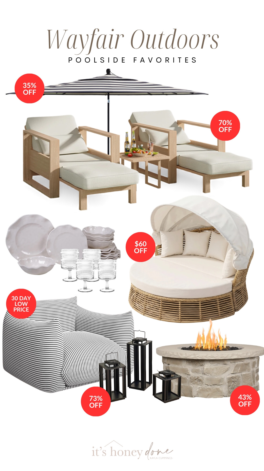 #ad Wayfair’s Fourth of July Clearance is LIVE 🇺🇸✨ Up to 70% off furniture, decor, lighting, rugs, outdoor finds & more. If you’ve been waiting to refresh your home, this is one of the best Wayfair sales to shop. Save this post for later + shop everything in my LTK before prices change.#WayfairSale #HomeDeals #FourthOfJulySale #wayfair #wayfairpartner @wayfair

Fast and free shipping over $35 - sale going on now through July 6!