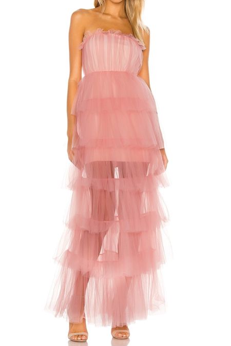 Pink tulle gown 

#LTKstyletip #LTKSeasonal #LTKwedding