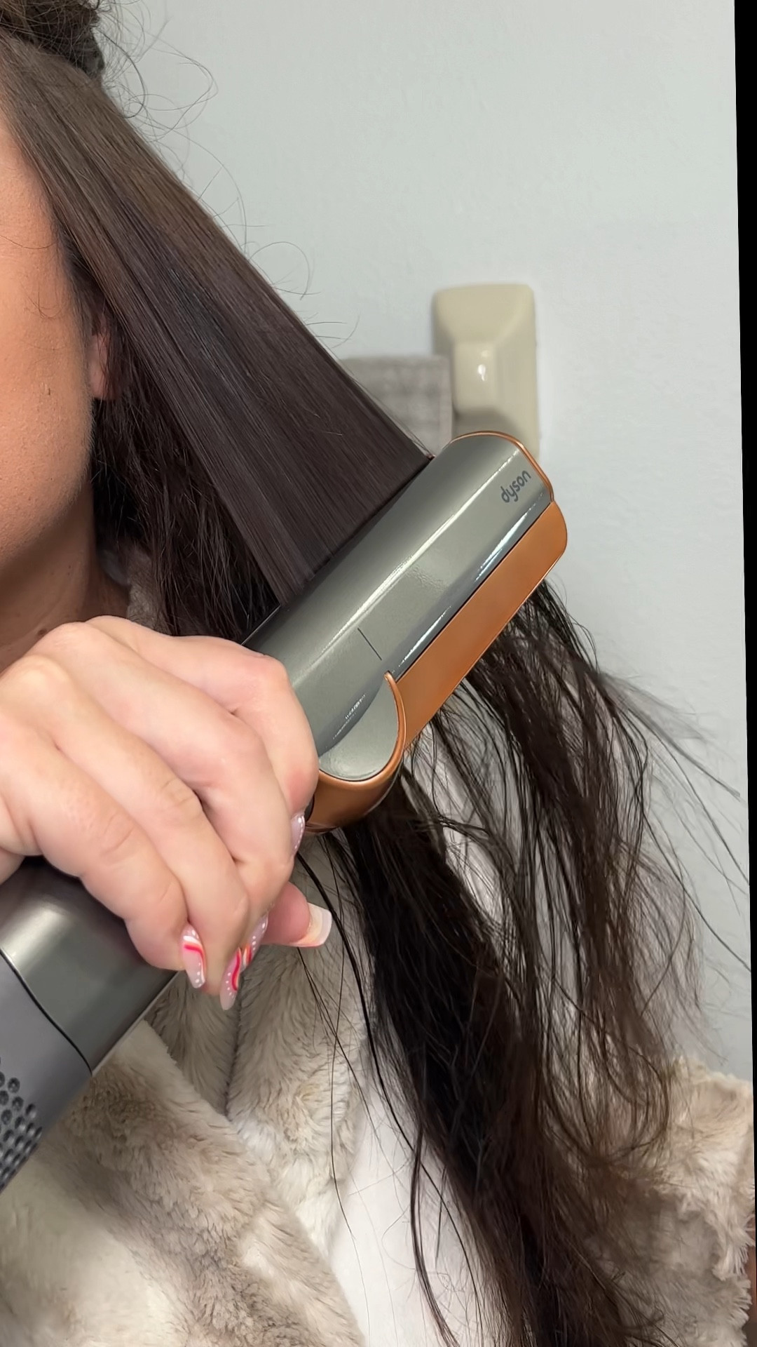 Throwing my straightner away at the end! I love my new "tiktok made me buy it" purchase #dysonhair #dysonairstrait #hairstyle

#LTKstyletip #LTKbeauty #LTKGiftGuide
