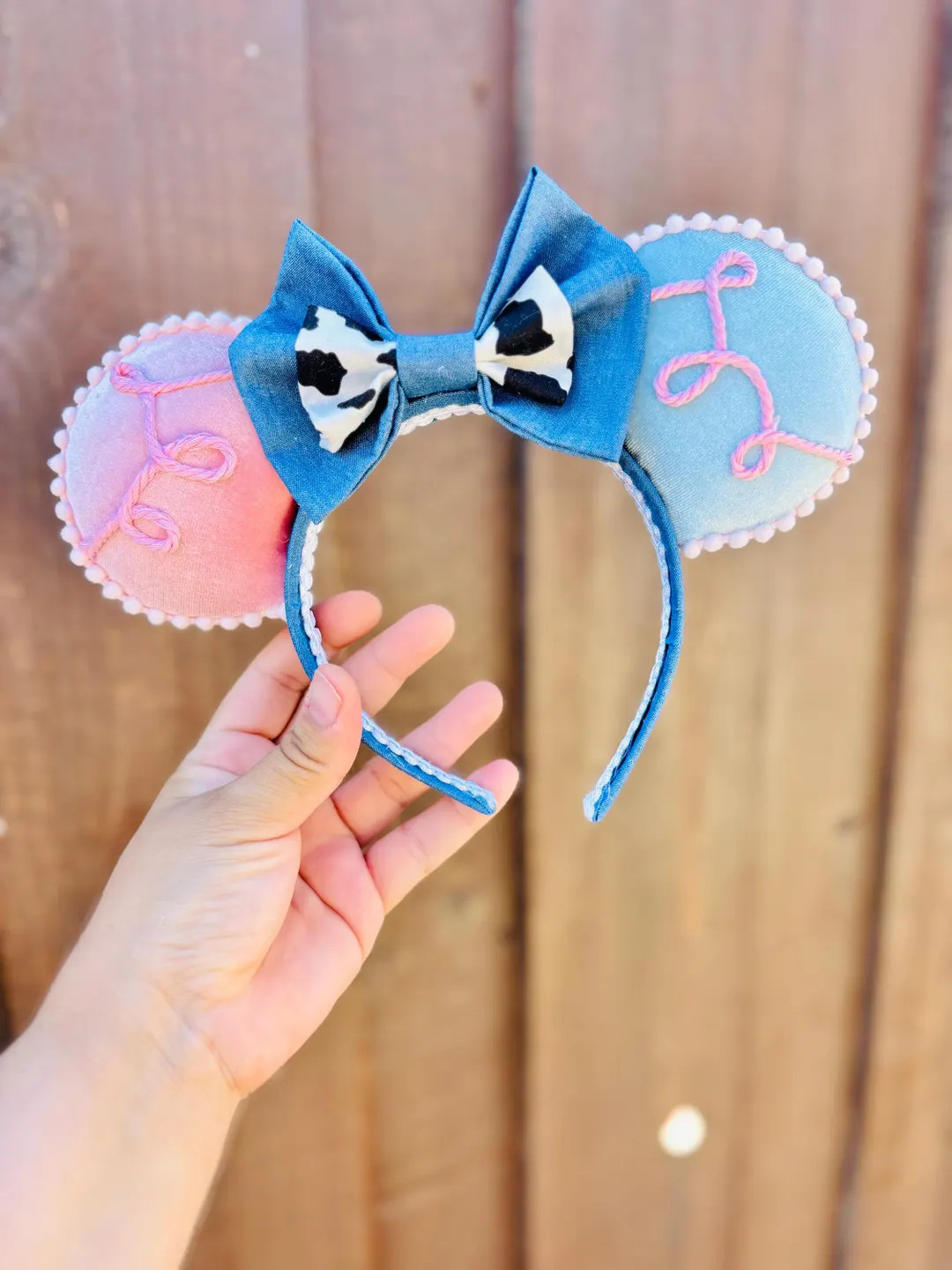 Bo Peep/jessie Mouse Ears - Etsy | Etsy (US)