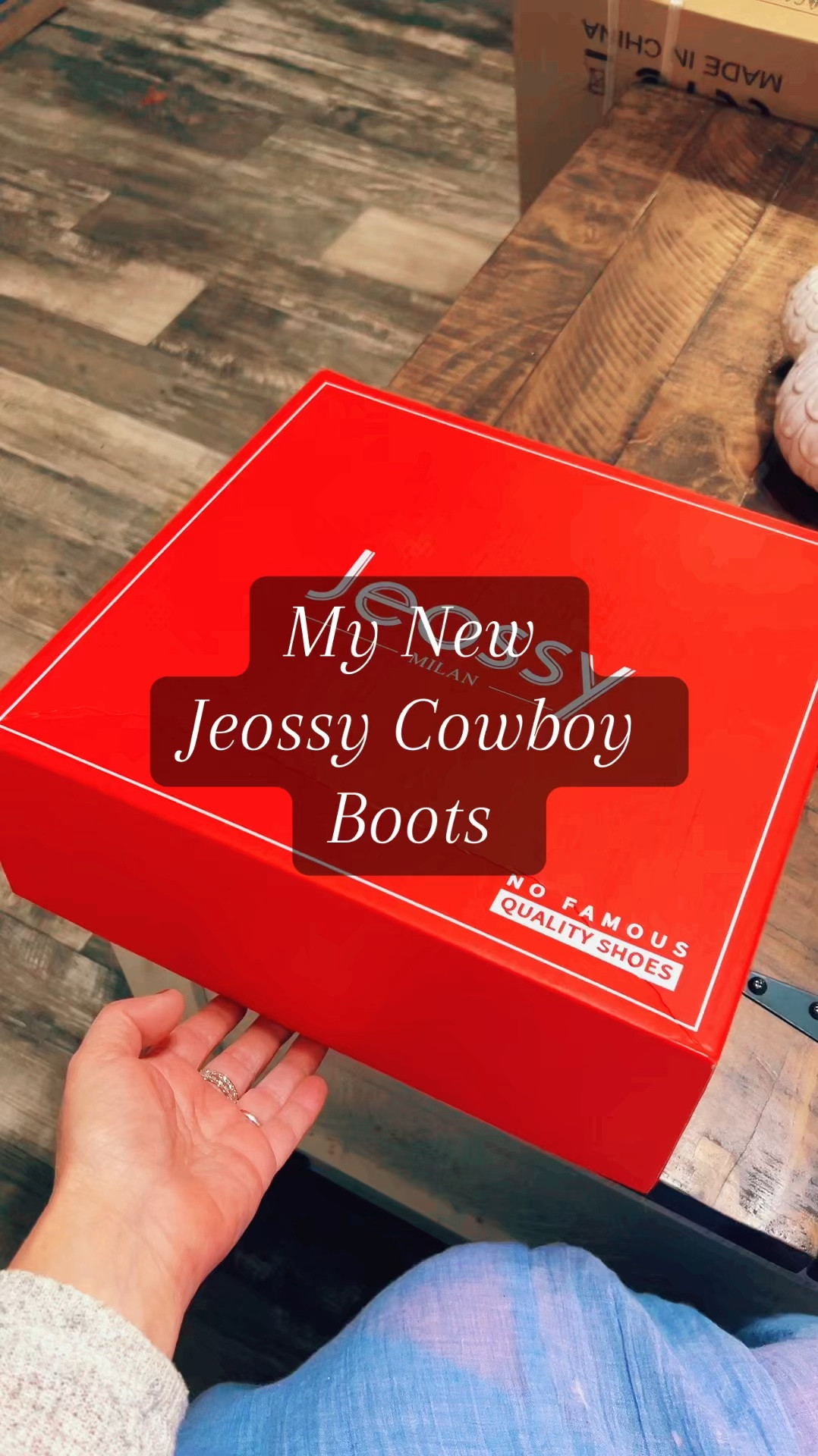 🎉👢✨ Guess what, everyone? I absolutely love my new boots! They fit perfectly, which is rare! These beauties are not just super stylish, but they're also incredibly comfortable to wear, even when walking in them for hours. I mean, who knew the perfect boots existed outside of fairy tales?
Grab Yours Here: https://amzn.to/3S3zIOa

So, here's the scoop: These boots are made from the softest leather that molds to your feet like a dream. With their chic design, they add a touch of sophistication to any outfit. Whether I'm dressing up for a night out or just running errands, these boots have quickly become my go-to footwear choice. Plus, they come in a variety of colors, so you can find the perfect pair to match your personal style!

What really sold me was their versatility. From jeans to dresses, they complement everything in my wardrobe. And let’s not forget the cushioned insoles – it’s like walking on clouds! If you've ever struggled to find boots that are both fashionable and comfortable, these are your answer. Trust me, your feet will thank you. Now, if you'll excuse me, I have some strutting to do! 🥳👢💫 #cowboyboots #bootSeason #boots #bootlover #westernboots #shoesaddict #ShoeCollection #shoecollector #shoesoftheday #amazonfashionfinds #amazonfind #amazonfinds #amazonfinds2024 #founditonamazon

#LTKSaleAlert #LTKVideo #LTKShoeCrush