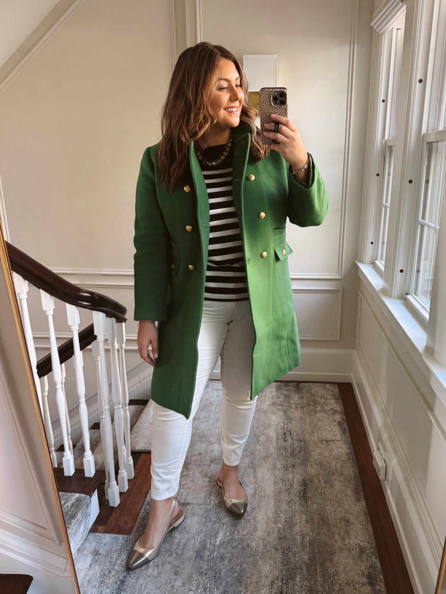 Green jacket - perfect for fall and early winter. 

#LTKSeasonal #LTKStyleTip #LTKMidsize