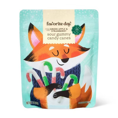 Sour Gummy Christmas Candy Canes - 7oz - Favorite Day™ | Target