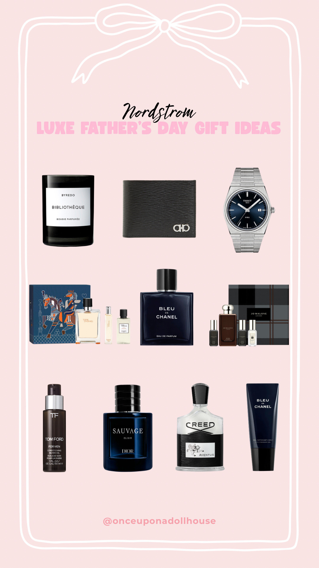 Nordstrom Father’s Day Gift Ideas!

Perfume, watch, wallet, candle, beard oil, moisturizer

#LTKmens #LTKgiftguide