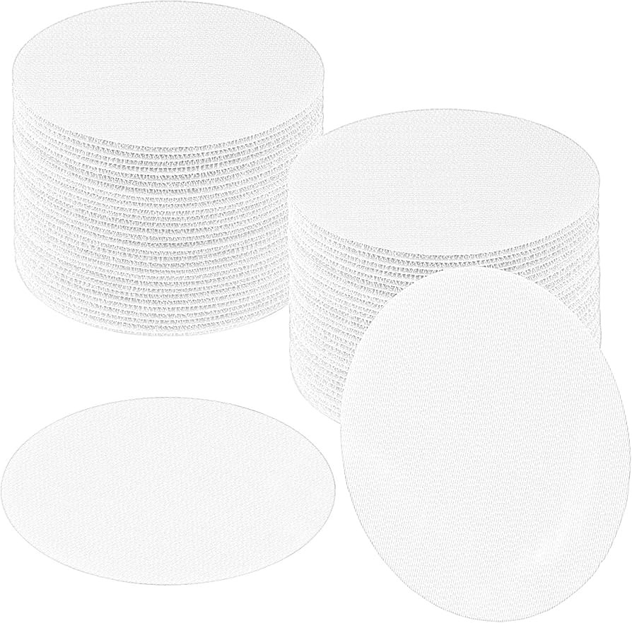 IKAYAS 48 Pcs White Carpet Spots Markers Floor Dots One Color Carpet Circles Carpet Floor Dots Sp... | Amazon (US)