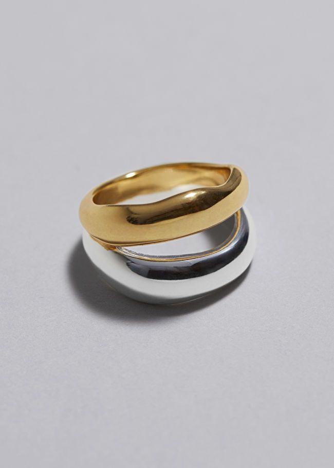 Duo Tone Twin Ring | & Other Stories US