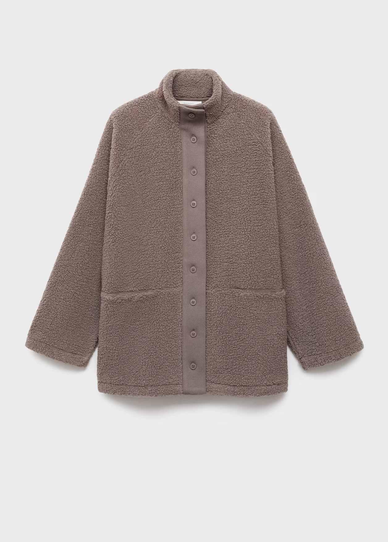 Sherpa buttoned cardigan | Mango (US/MX/AU)
