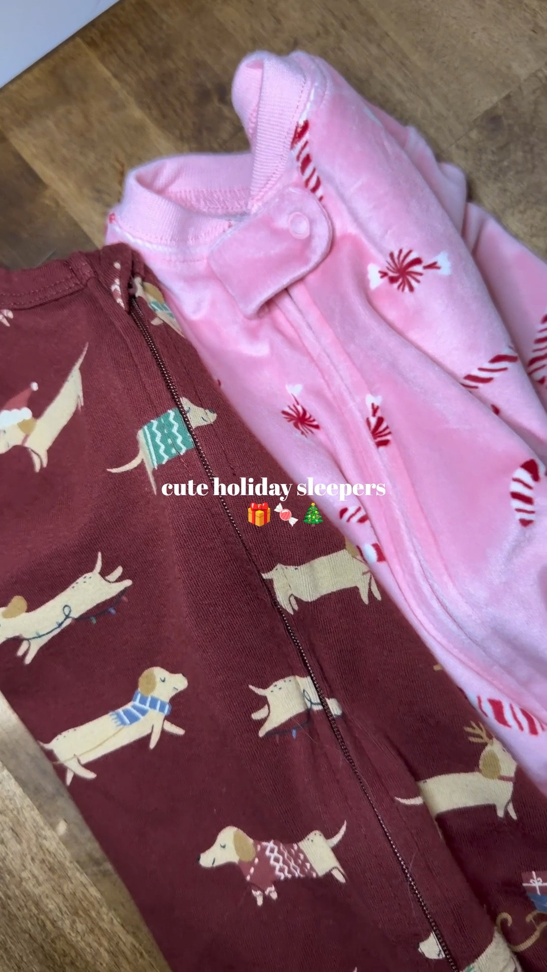 the perfect sleepers for the holiday. The pink one is SO soft too 🥰

#LTKHoliday #LTKSeasonal #LTKBaby