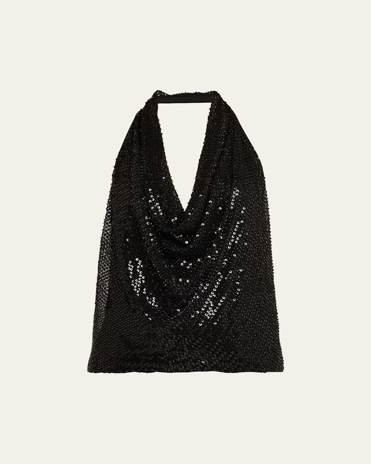 Alice Sequined Halter Blouse | Bergdorf Goodman