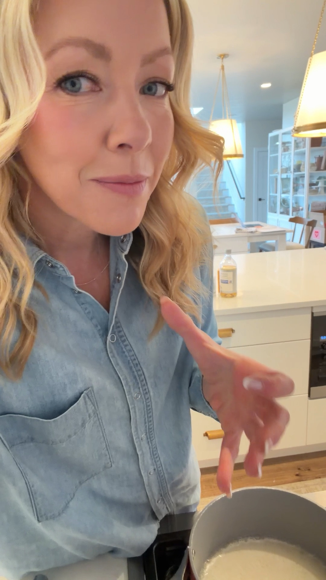 Soft denim top!

One of my most worn items in my closet. I got it a few years ago and it’s held up great. I had found it on sale but it looks like it’s full price right now so I linked two very similar Gap denim tops. 

I’m wearing a small in the AYR top .