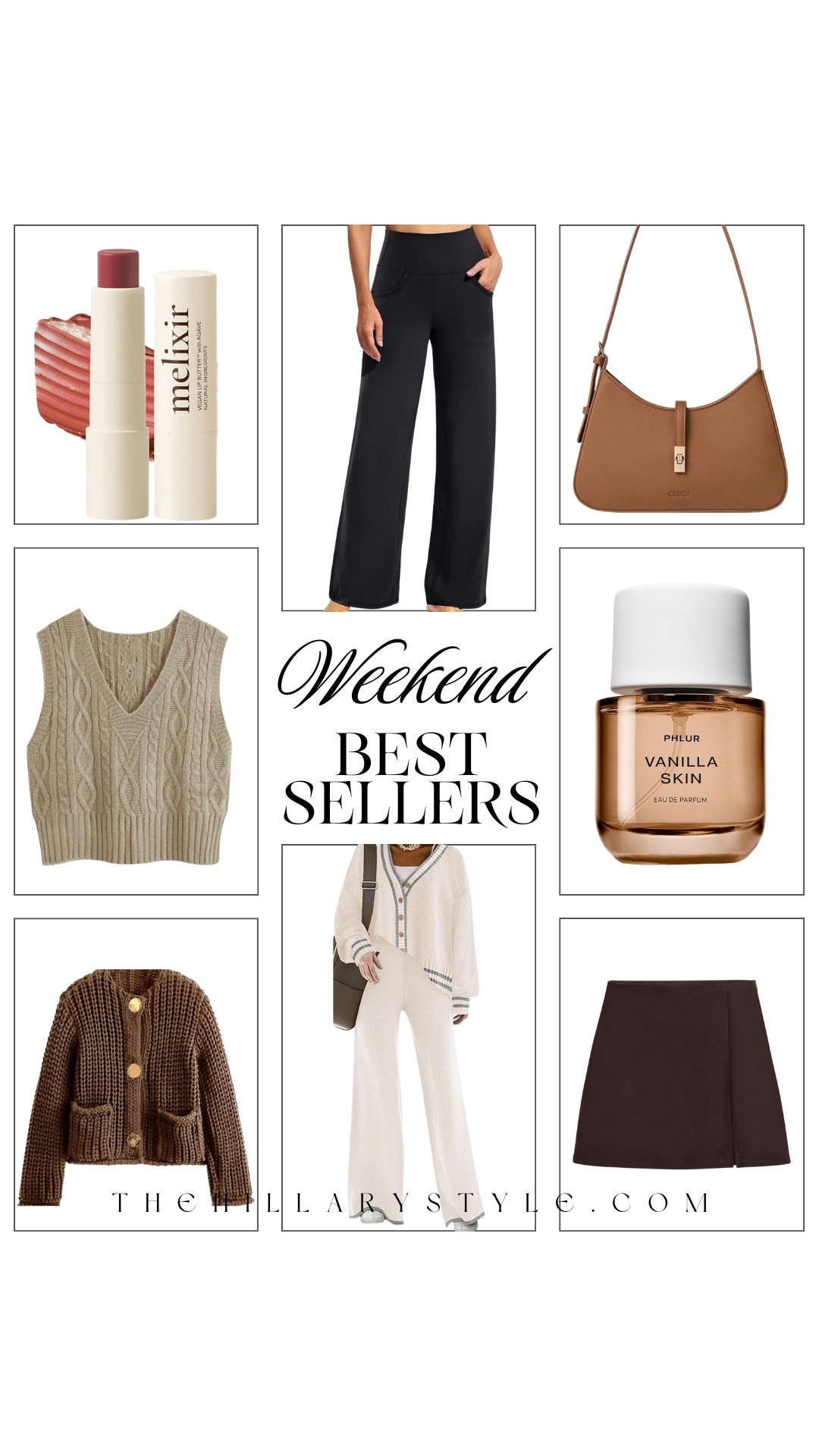 This weekend’s Amazon top sellers are all about cozy chic + everyday staples 🤎 From the bestselling wide-leg pants and vegan leather  bag to the cardigan + lounge set you’ll live in all fall, these pieces are timeless yet on-trend. Effortless style you’ll reach for again and again.

#LTKOver40 #LTKStyleTip #LTKBeauty