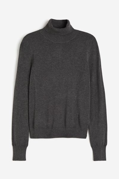 Turtleneck Sweater - Black - Ladies | H&M US | H&M (US + CA)