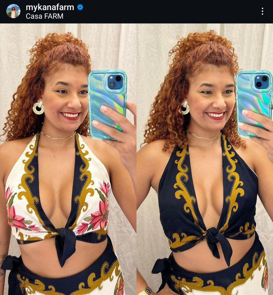 🇺🇸 Top double tissue Amazônia Chico by FARM RIO🇧🇷 Top double lenço Amazônia Chico por FARM RIO

#LTKbrasil #LTKstyletip #LTKsalealert
