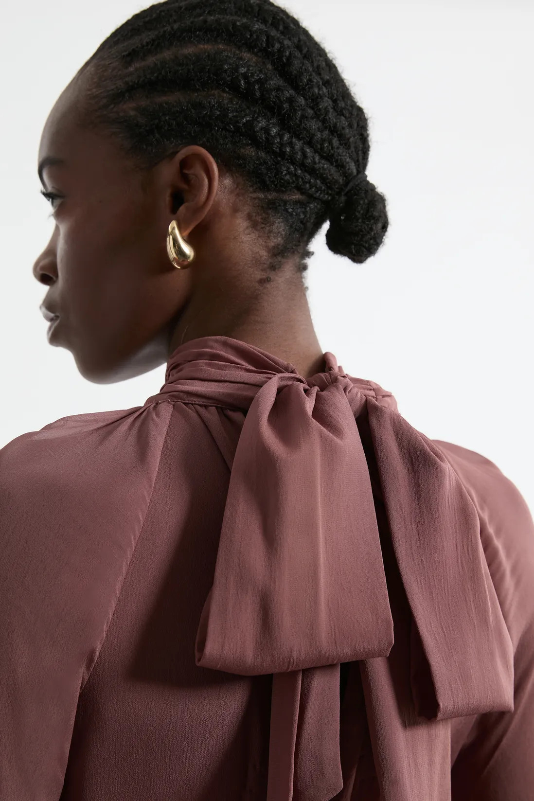 Dresses | Viscose Georgette Ruffle Detail Drama Woven Maxi Dress | KarenMillen | Debenhams UK