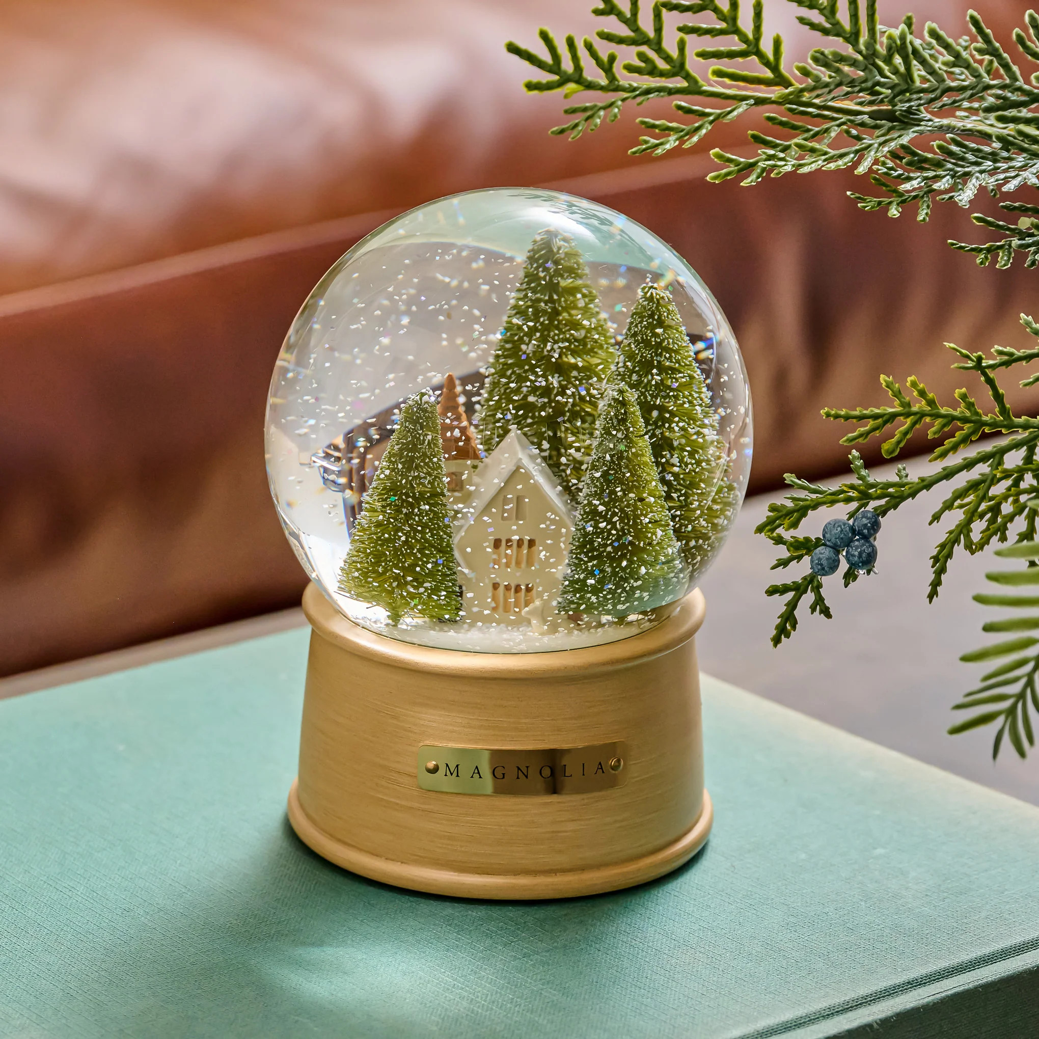 Magnolia Chapel Snow Globe | Magnolia