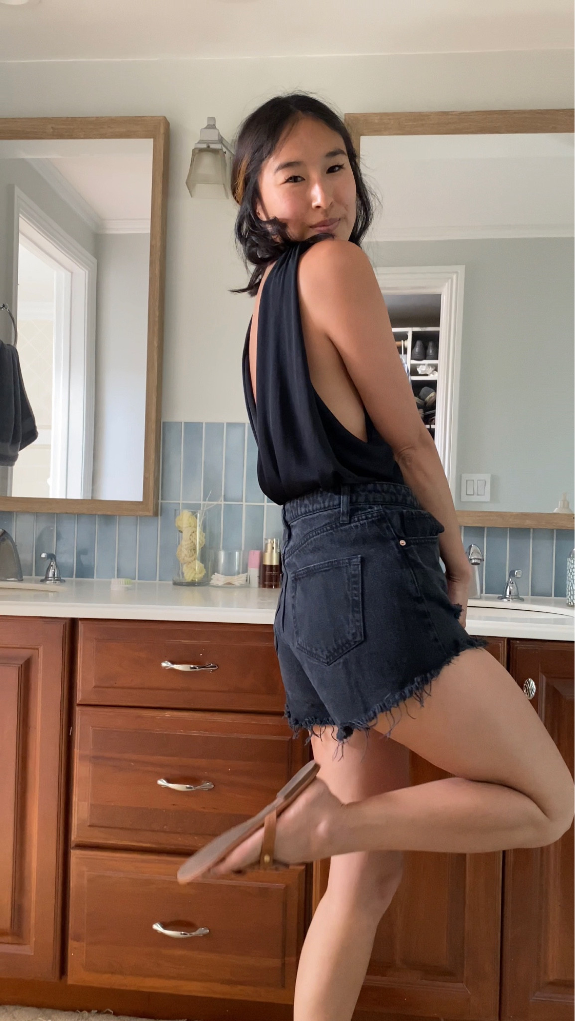 Switch out these sandals for cowboy boots and you’ve got a solid #coastalcounty look. Otherwise this is a favorite summer #datenight outfit for me. I love these classic #sandals and this #freepeople #bodysuit | it’s TTS for me and I got it in a size XS. It’s loose and has good coverage for my chest area and it fits will with #jeans | #concert

#LTKSeasonal #LTKGiftGuide #LTKstyletip