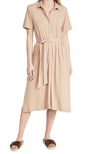 High Torsion Jersey Shirtdress | Shopbop