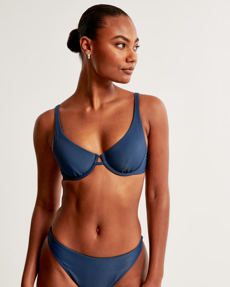 Women's High Apex Underwire Bikini Top | Women's Swimwear | Abercrombie.com | Abercrombie & Fitch (US)