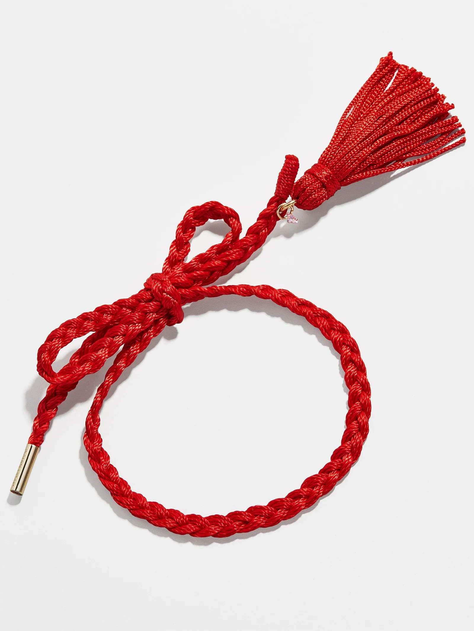 Friendship Tassel Bracelet - Red | BaubleBar