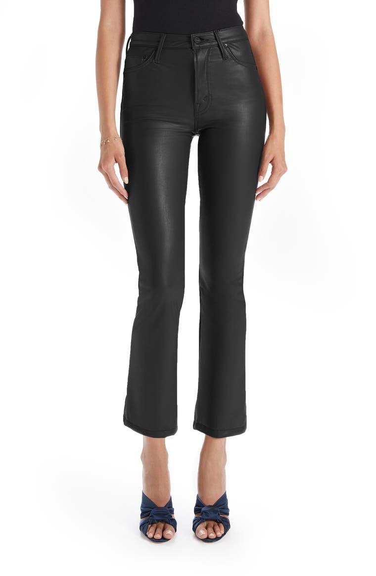 The Insider High Waist Crop Bootcut Faux Leather Pants | Nordstrom