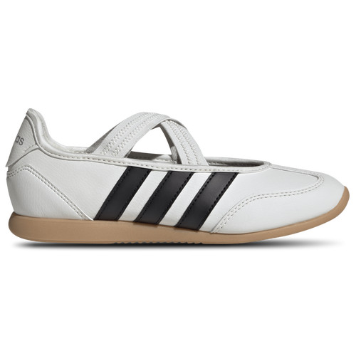 adidas Girls adidas Barreda Mary Jane - Girls' Grade School Shoes Core Black/Core White/Silver Met Size 5.5 | Champs Sports