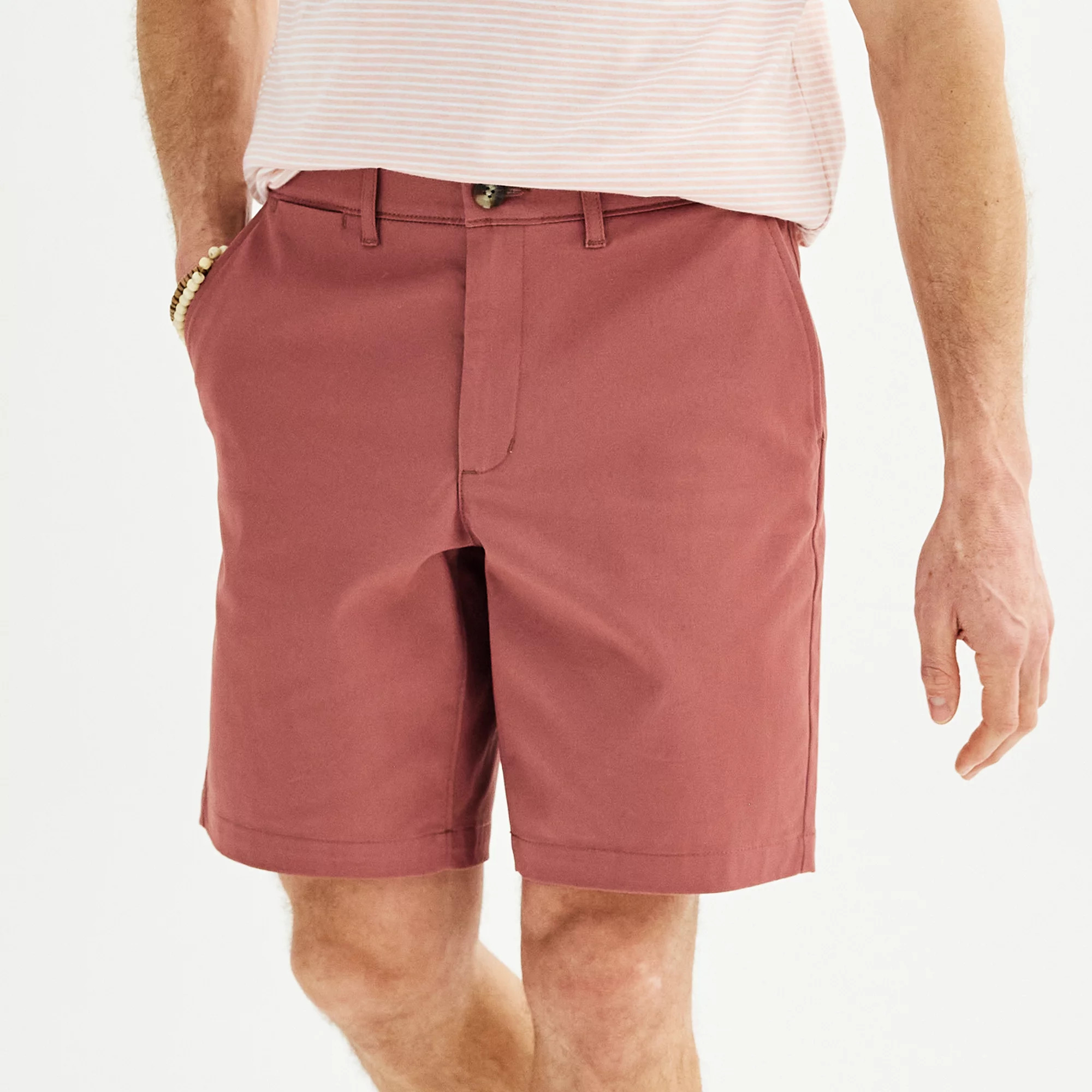 Men's Sonoma Goods For Life® 9" Flexwear Flat Front Shorts | Kohl's