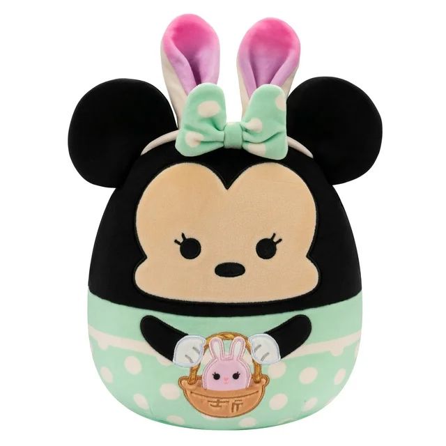 Squishmallows Official 8 inch Minnie with Green Dress and Bunny Ears - Child's Ultra Soft Stuffed... | Walmart (US)
