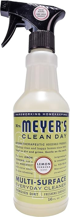 MRS. MEYER'S CLEAN DAY All-Purpose Cleaner Spray, Lemon Verbena, 16 fl. oz | Amazon (US)