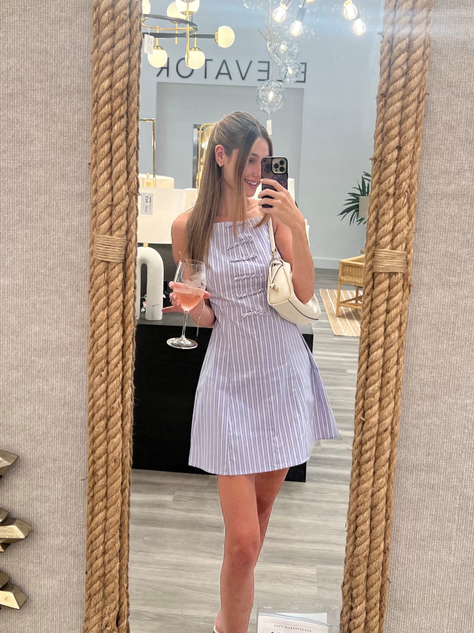 Anthropologie dress on major sale!! 😍 For reference, I am 5’11” wearing a size XS ✨ madisson Hausburg, mini dress, summer dress, tall fashion

#LTKSaleAlert #LTKTravel #LTKWorkwear